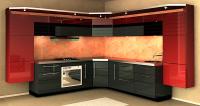 Кухня на заказ Угловая (Фасад МДФ, крашенный) в интернет магазине Планета Комфорта Фото kukhni-individualnogo-izgotovleniya кухня на заказ угловая (фасад мдф, крашенный) производитель ПК Кухни