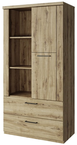 Фото Шкаф 1D2S3N Дорсет (Doorset) от производителя Анрэкс в Крыму по цене 17 210 ₽