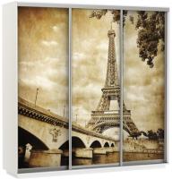 Шкаф-купе Экспресс Трио Фото (2,1х0,6х2,4 - 3 двери) в интернет магазине Планета Комфорта Фото shkaf-kupe-s-fotopechatyu шкаф-купе экспресс трио фото (2,1х0,6х2,4 - 3 двери) производитель Мебельная компания Е1