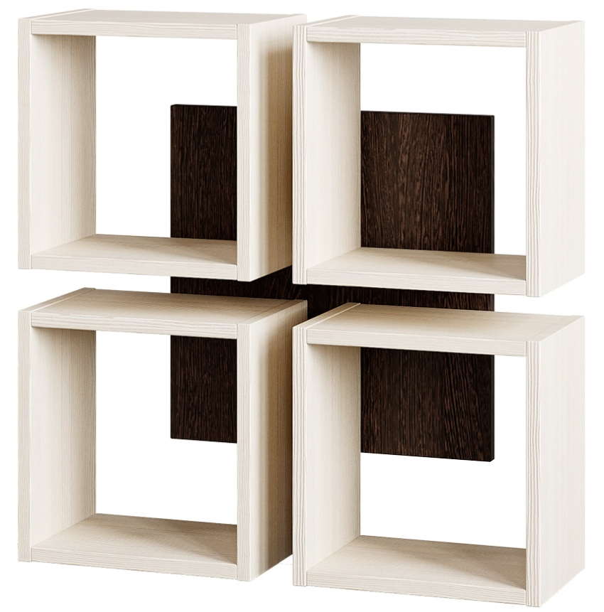 Фото Полка навесная ИОН 5 в Крыму по цене 2 450 ₽ от производителя Мебелони, код товара 2000002261797, 2000002261803 шт Фото Полка навесная ИОН 5 от производителя Мебелони в Крыму по цене 2 450 ₽