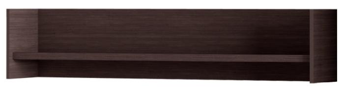 Полка навесная Лира 46 (дуб нортон темный (Яна) ) Полка навесная Лира 46 (дуб нортон темный (Яна) )