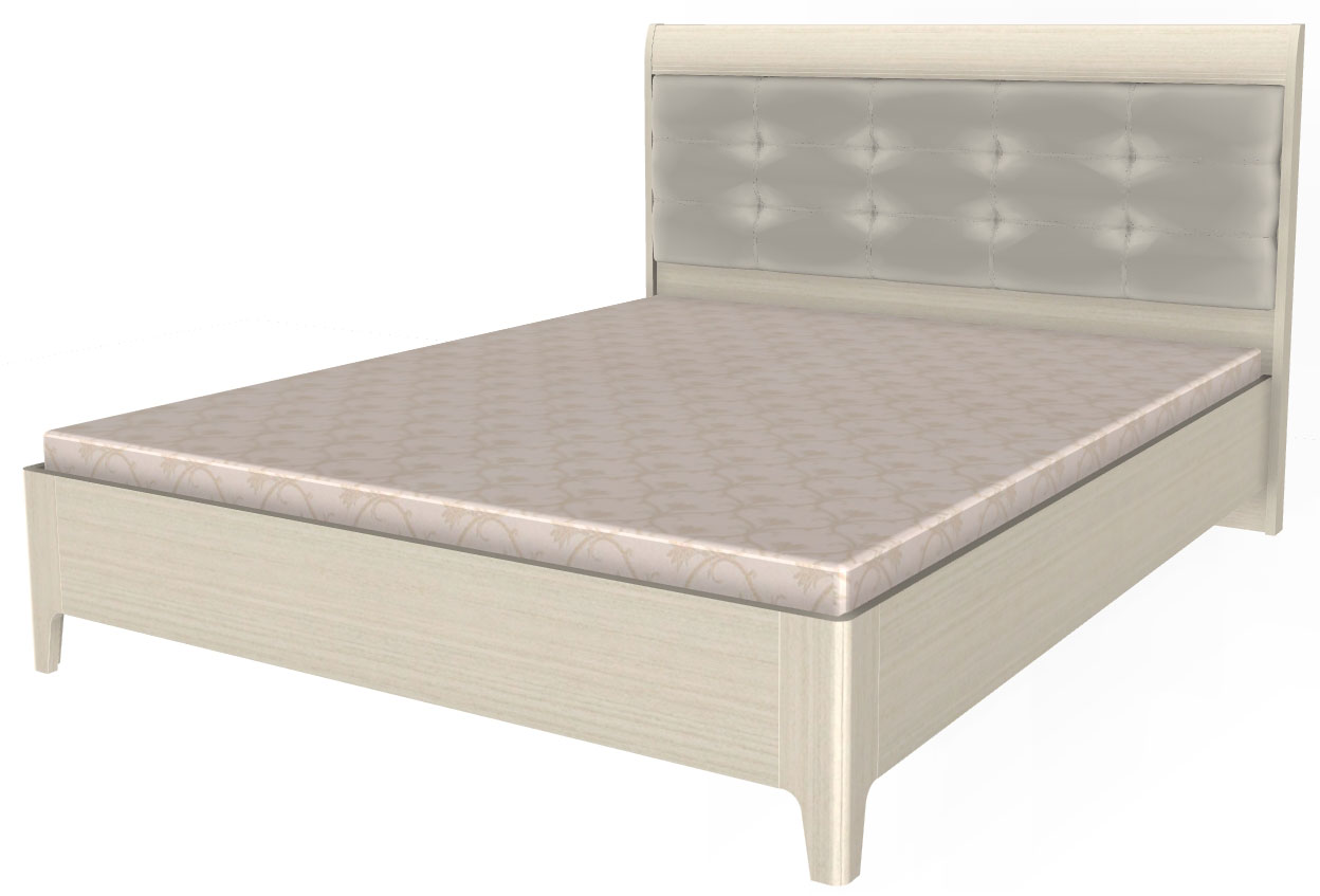 Фото Кровать двуспальная Камелия КР-2073 (СМ 160х200) с ламельным основанием от производителя Лером в Крыму по цене 35&nbsp;510 ₽