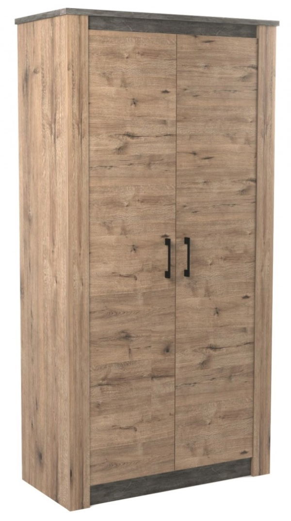 Фото Шкаф Денвер 2300 (112) двухдверный в Крыму по цене 26 780 ₽ от производителя СБК, код товара 2000001713358 шт Фото Шкаф Денвер 2300 (112) двухдверный от производителя СБК в Крыму по цене 26 780 ₽