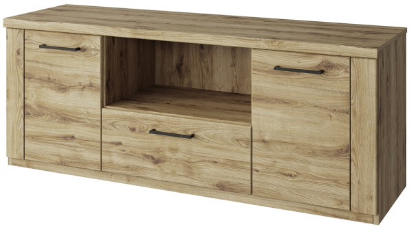 Фото Тумба RTV 2D1SN Дорсет (Doorset) от производителя Анрэкс в Крыму по цене 11 210 ₽