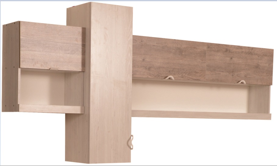 Фото Шкаф навесной Сиэтл 1 секция в Крыму по цене 3 470 ₽ от производителя Регина, код товара 2000001910085 шт Фото Шкаф навесной Сиэтл 1 секция от производителя Регина в Крыму по цене 3 470 ₽