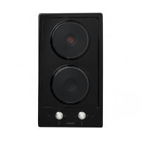 Варочная поверхность электрическая 2-х конф. VENTOLUX HE 302 (300х500хh30) (Корпус Эмаль , Цвет Черный) в Крыму от производителя 