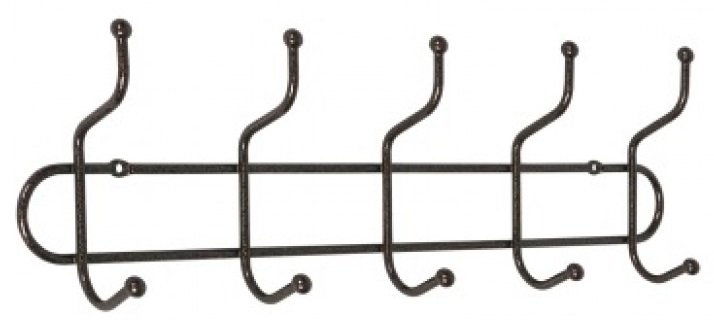 Фото Вешалка настенная Дружба 5 от производителя Завод металлических изделий в Крыму по цене 290 ₽