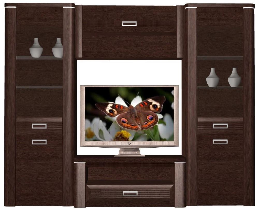 Фото Шкаф-полка навесной Магнолия ГМ-10 от производителя СБК в Крыму по цене 7 590 ₽