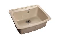 Мойка Granfest GF-S605 (ГР 605х510хh200) (шир.ящ.min 700) (Цвет мойки розовый) в Крыму от производителя 