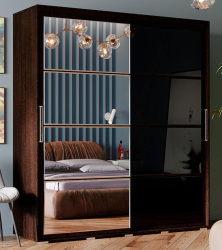 Фото Шкаф-купе Крафт-6 (2 двери) в Крыму по цене 27 990 ₽ от производителя Мебелони, код товара 2000002505105, 2000002505112 шт Фото Шкаф-купе Крафт-6 (2 двери) от производителя Мебелони в Крыму по цене 27 990 ₽