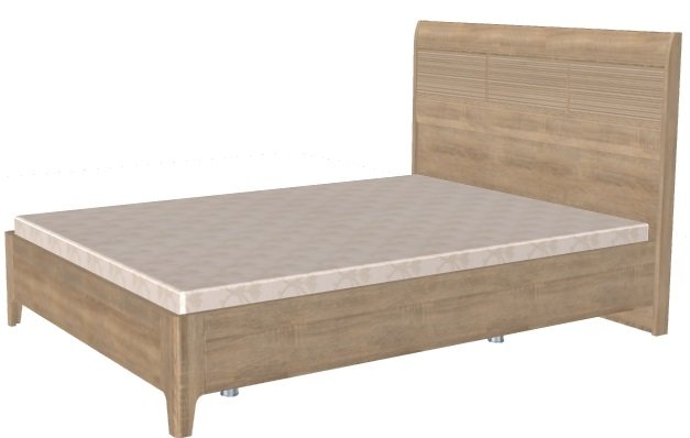 Фото Кровать двуспальная Мелисса КР-2862 (СМ 140х200) с ламельным основанием от производителя Лером в Крыму по цене 32 670 ₽