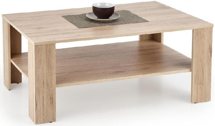 Стол журнальный Halmar Kwadro  (лдсп, лдсп дуб сан ремо,  дуб сан ремо (Halmar ) )