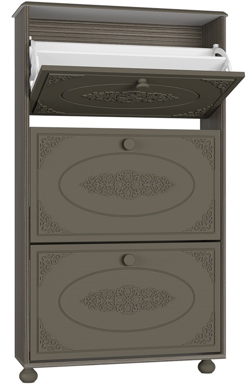 Фото Шкаф под обувь Ассоль плюс АС-46 в Крыму по цене 13 370 ₽ от производителя Компасс, код товара  шт Фото Шкаф под обувь Ассоль плюс АС-46 от производителя Компасс в Крыму по цене 13 370 ₽