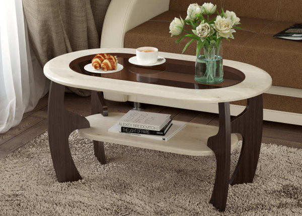 Фото Стол журнальный Маджеста-2 от производителя Олмеко в Крыму по цене 6 650 ₽