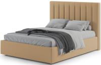 Кровать двуспальная Nicole (СМ 160х200) без основания в интернет магазине Планета Комфорта Фото krovati-s-myagkoy-spinkoy кровать двуспальная nicole (см 160х200) без основания производитель Корона