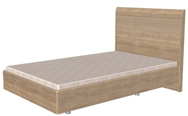 Фото Кровать односпальная Мелисса КР-2801 (СМ 120х200) с ламельным основанием от производителя Лером в Крыму по цене 30 480 ₽