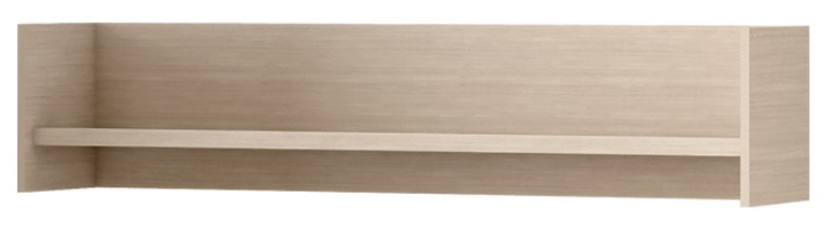 Фото Полка навесная Лира 46 в Крыму по цене 3 590 ₽ от производителя Яна, код товара 2000001932094, 2000001932100 шт Фото Полка навесная Лира 46 от производителя Яна в Крыму по цене 3 590 ₽