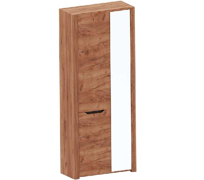 Шкаф Афина А12а (87) двухдверный (дуб крафт, дуб крафт-венге,(Заречье))