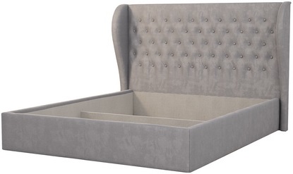 Фото Кровать двуспальная Жасмин (СМ 160х200) с ортопедическим основанием от производителя Мебельсон в Крыму по цене 38 300 ₽