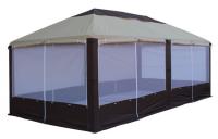 Шатер Пикник-Элит 6х3 (6000х3000) (4 стенки противомоскитные,4стенки глухие) в интернет магазине Планета Комфорта Фото shatry-tentovannye шатер пикник-элит 6х3 (6000х3000) (4 стенки противомоскитные,4стенки глухие) производитель Кемпинг Групп