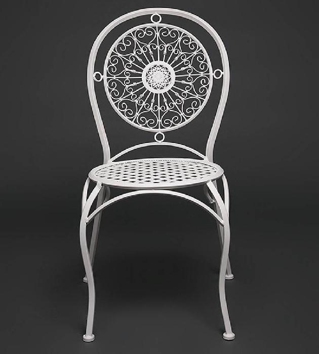 Стул Глория (Gloria)  ( Обивка стула:металл, слоновая кость (butter white) (Tetchair) ) Стул Глория (Gloria)  ( Обивка стула:металл, слоновая кость (butter white) (Tetchair) )