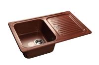 Мойка Granfest GF-S780L (ГР 780х500хh200) (шир.ящ.min 500) (Цвет мойки светло-розовый) в Крыму от производителя 