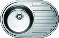 Мойка Cristall ROMA PLUS UA7108ZS (ГР 770х500хh180) (Цвет мойки матовый) в Крыму от производителя 