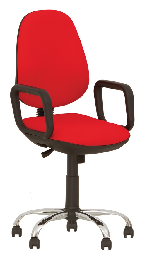 Фото Кресло для персонала Комфорт (Comfort) GTS active 1 (хром RU) от производителя Новый стиль в Крыму по цене 8 880 ₽