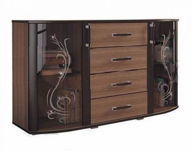 Фото Комод комбинированный Грация  от производителя Мебелони в Крыму по цене 8 080 ₽