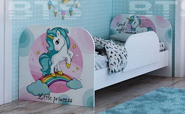 Фото Кровать детская Тойс КР-08 (СМ 80х180) от производителя БТС  в Крыму по цене 9 710 ₽