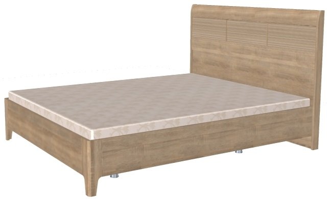 Фото Кровать двуспальная Мелисса КР-2864 (СМ 180х200) с ламельным основанием от производителя Лером в Крыму по цене 35 630 ₽